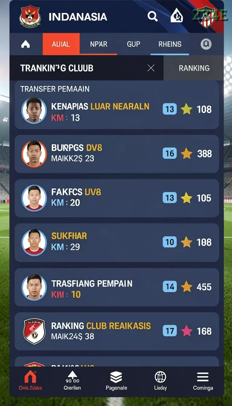 Cuplikan layar RR66 — aktivitas