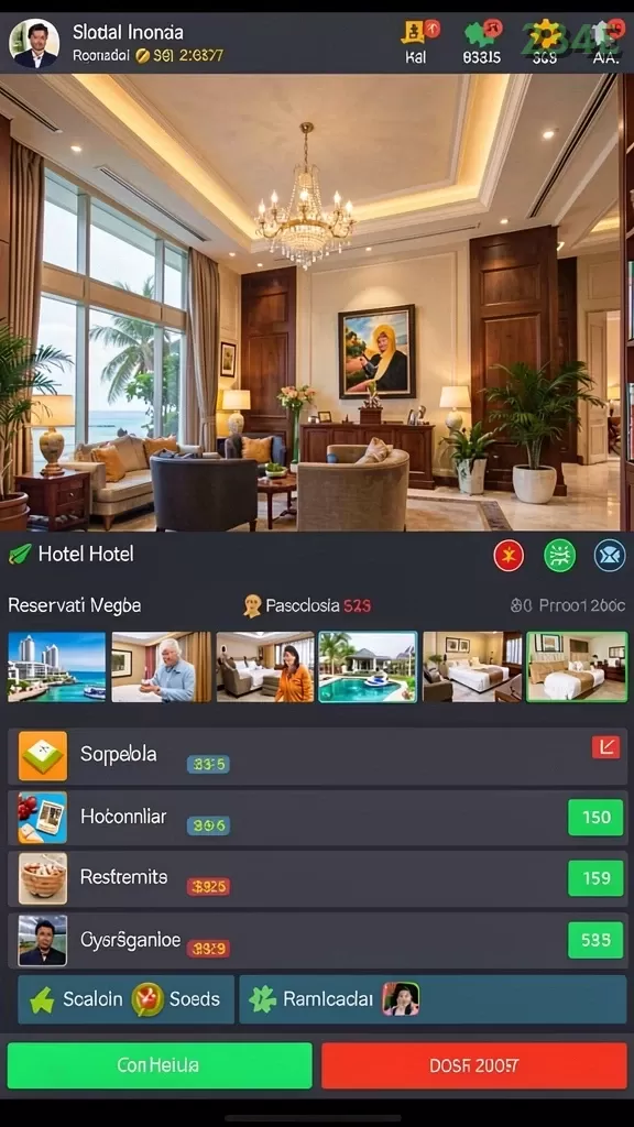 Cuplikan layar NIKMAT777 — menu navigasi